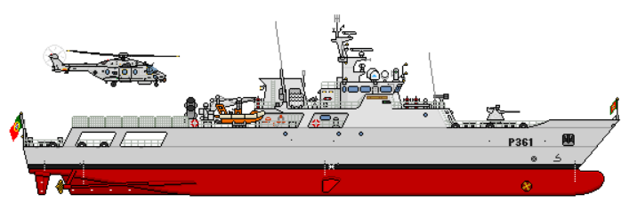 Portuguese Navy 'Viana do Castelo' - Class, NRP Figueira da Foz.
